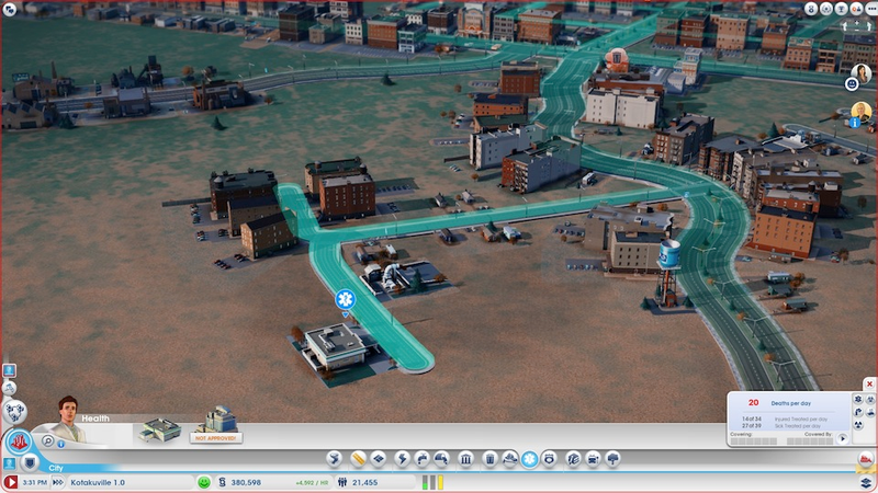 Illustration for article titled My Day With The New SimCity
